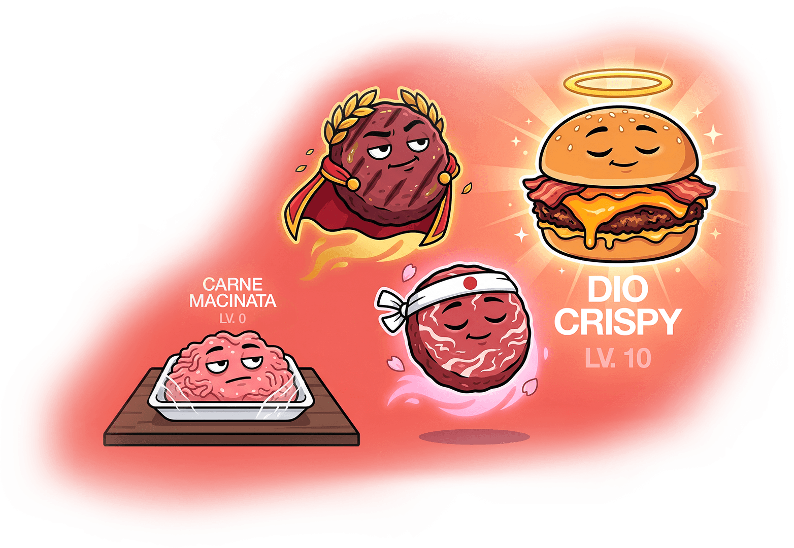 Dalla carne macinata al dio crispy